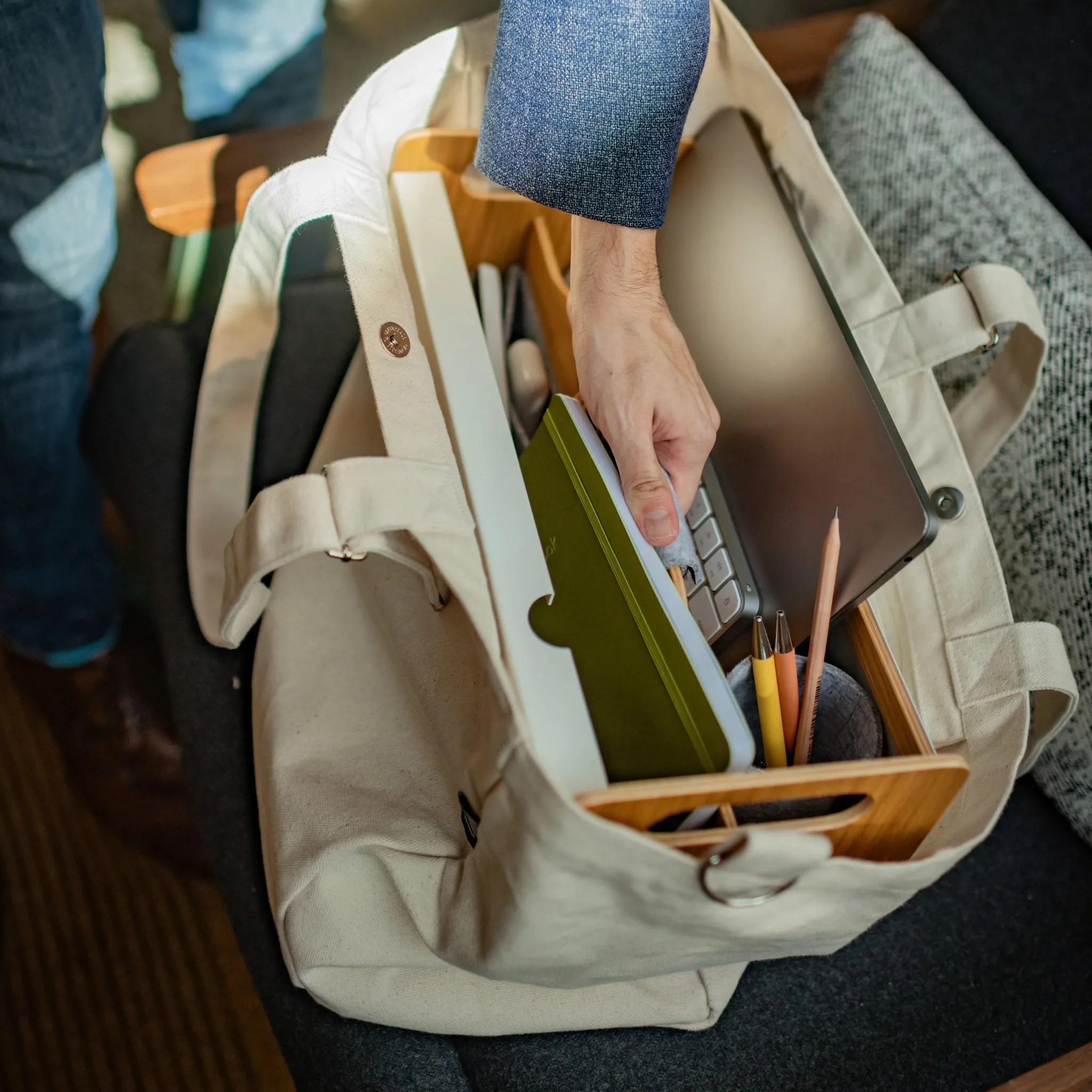 Gustav Tote Bag Recycled Cotton