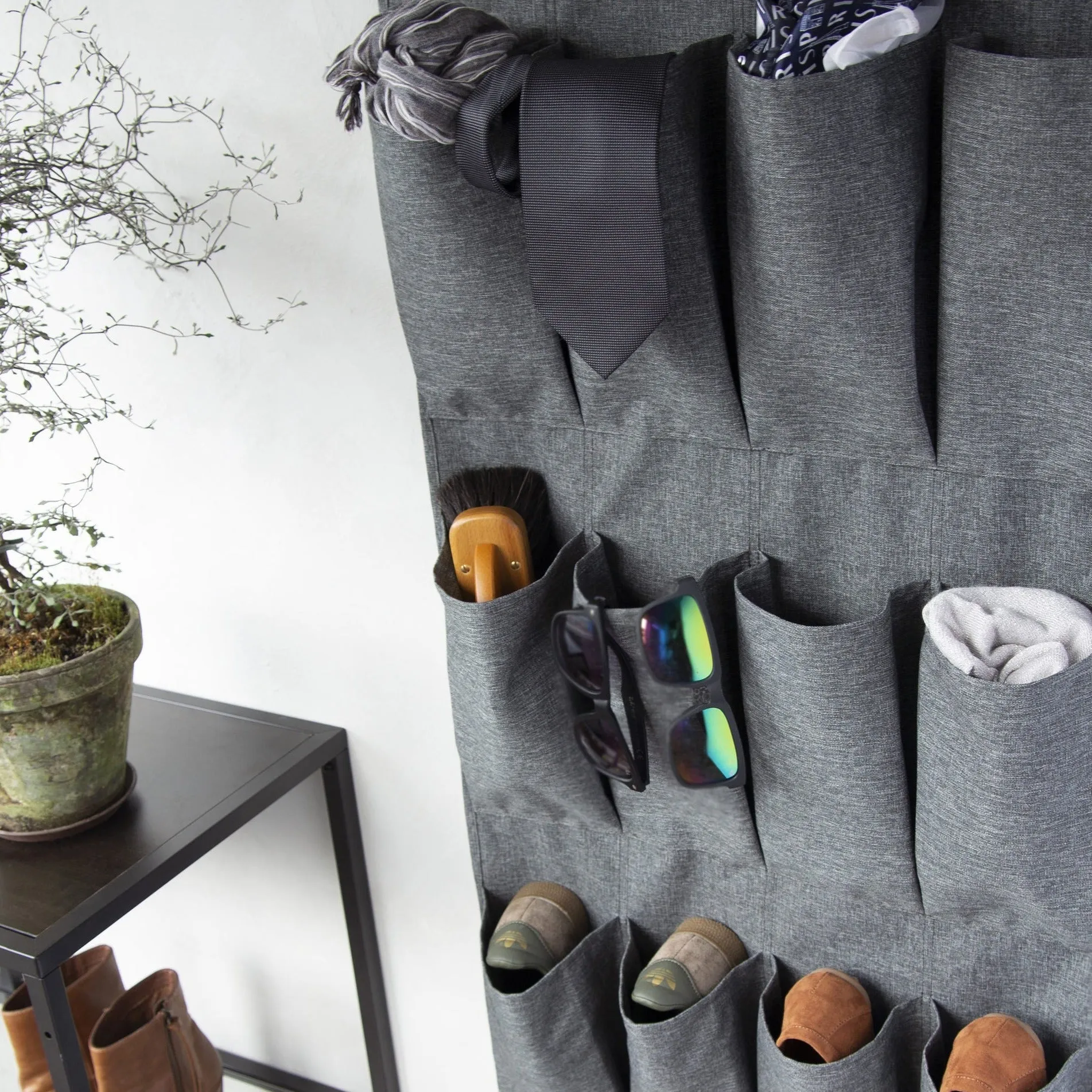 Hanging Pocket Organizer- Grey or Beige