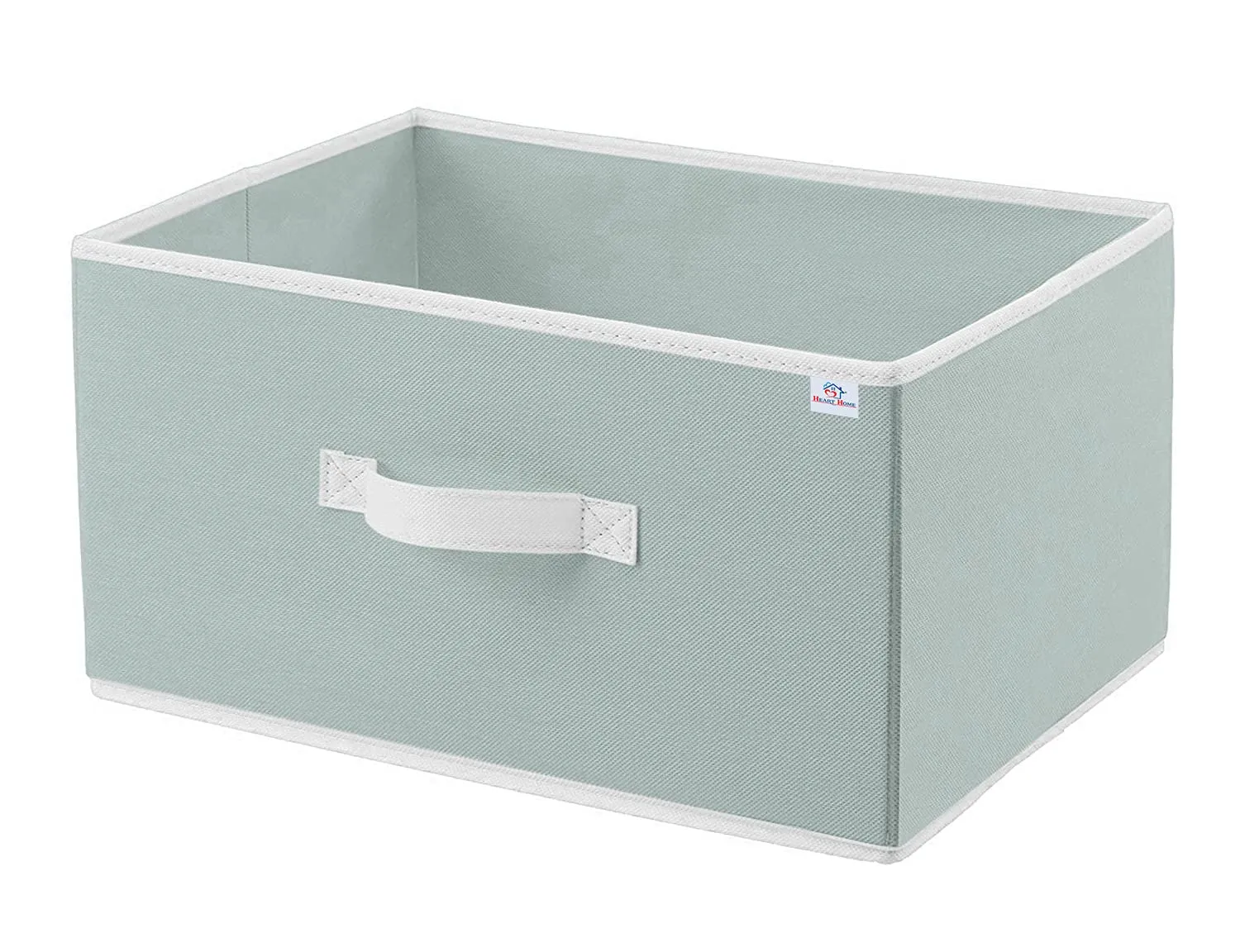 Heart Home Storage Box|Toy Box Storage For Kids|Foldable Storage Box|Pack of 3 (Grey)