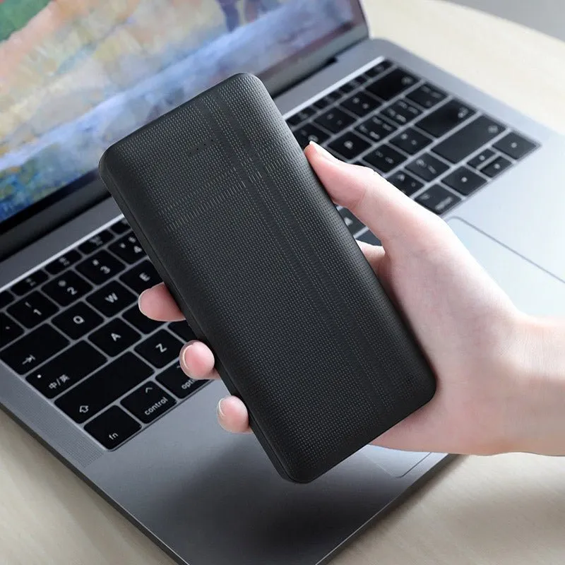 Hoco J48 10000mAh Large Energy Power Bank - Black