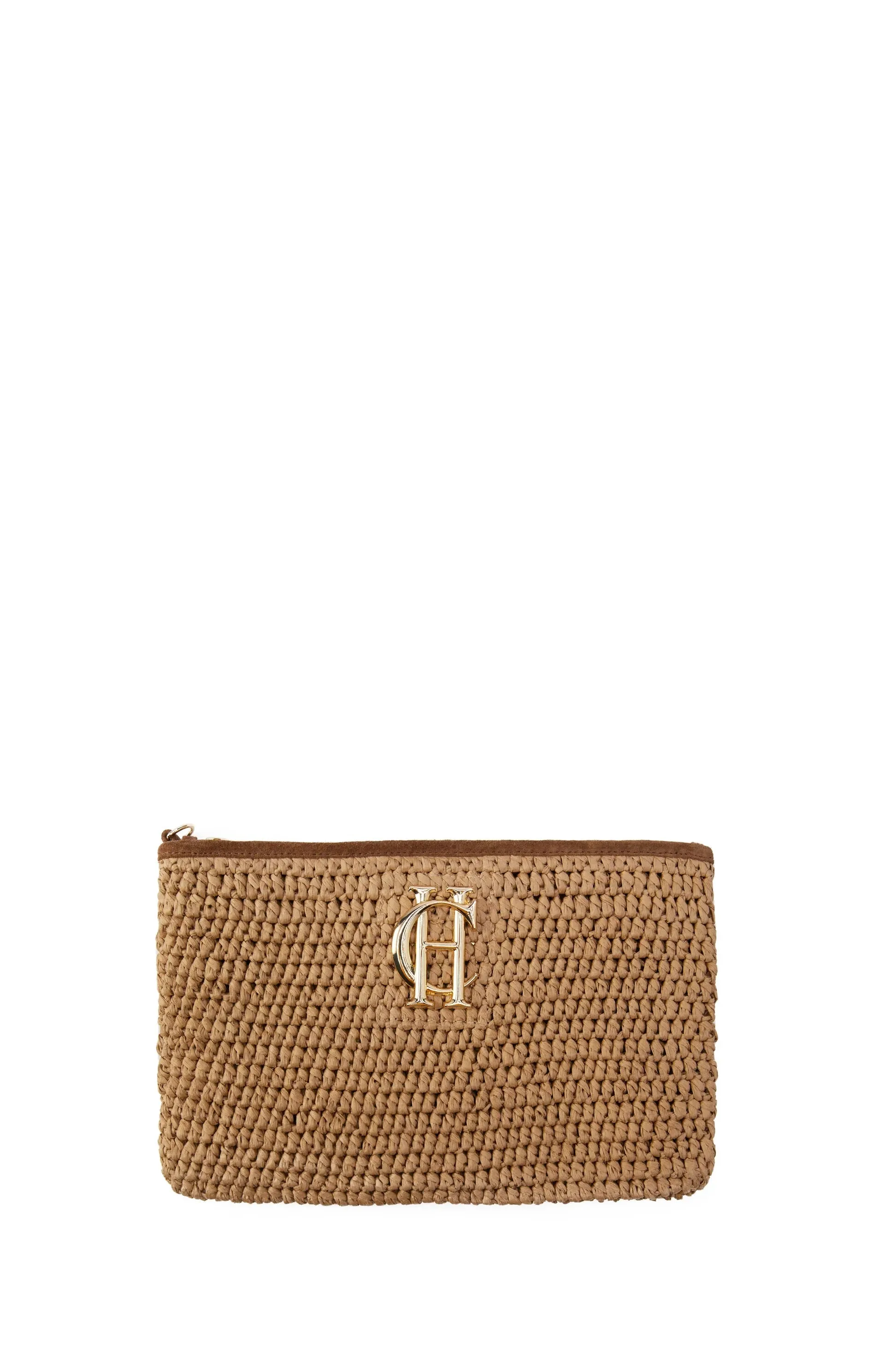 Holland Cooper Riviera Clutch Bag in Natural