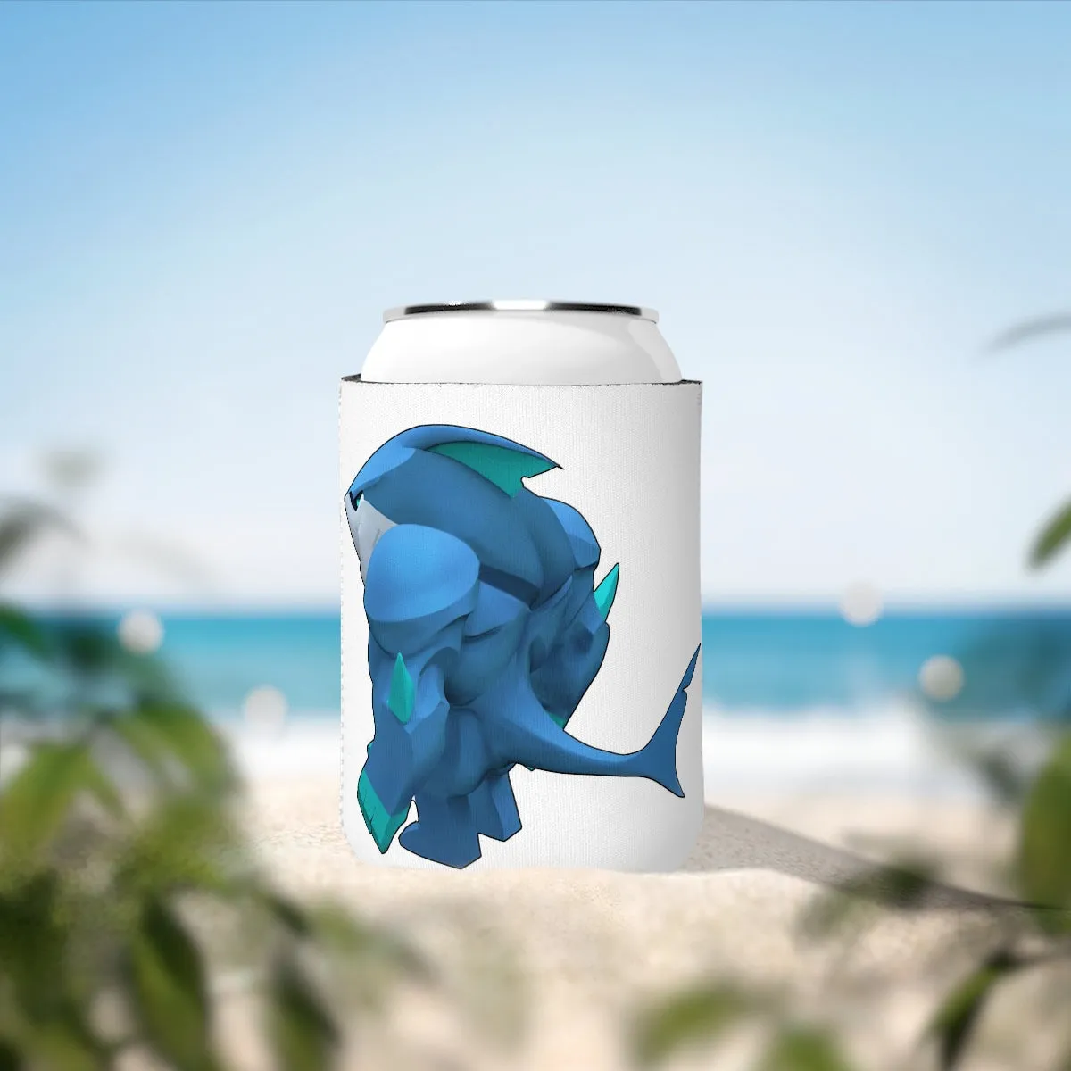 Ice Shark Can Cooler Sleeve