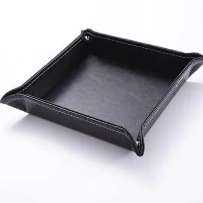 Japan Style Multi-Use Leather Storage Trays