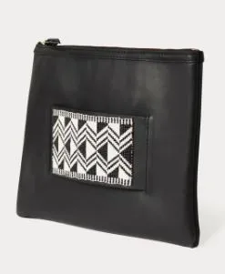 JIAMINI Syokiamu Clutch bag with soft leather