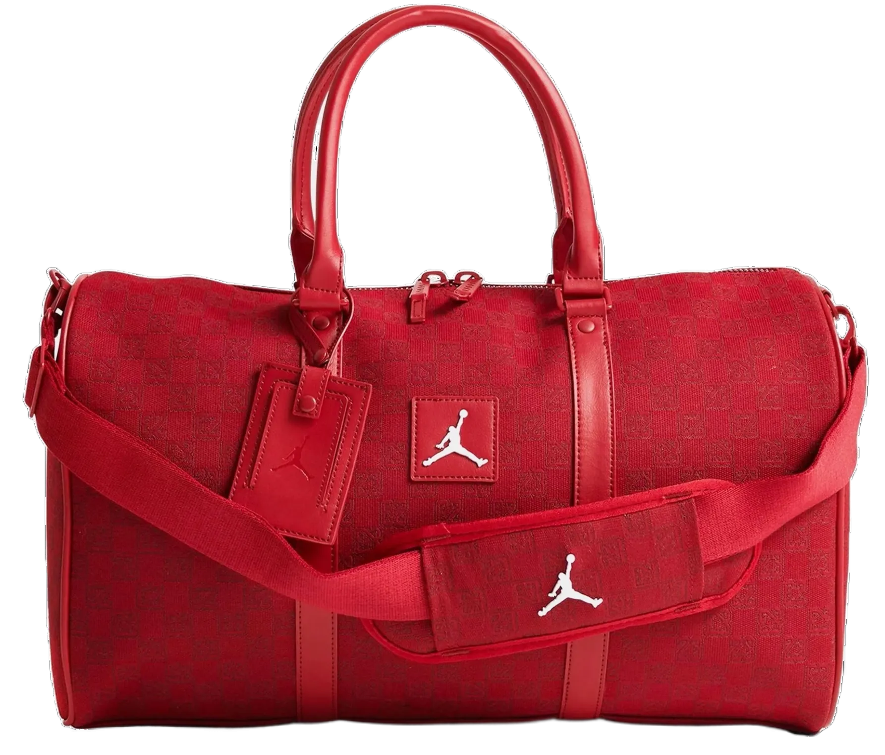 Jordan Monogram Duffle Bag "Red"