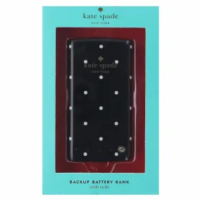 Kate Spade New York Universal 4000mAh Backup Battery Bank - Black / White Dots