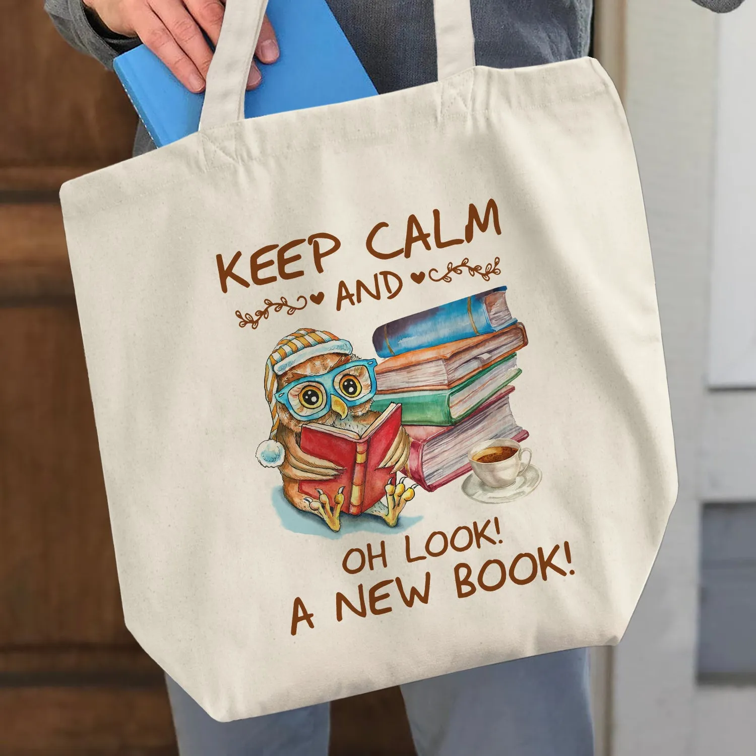 Keep Calm And Oh Look A New Book Book Lovers Gift TBW47