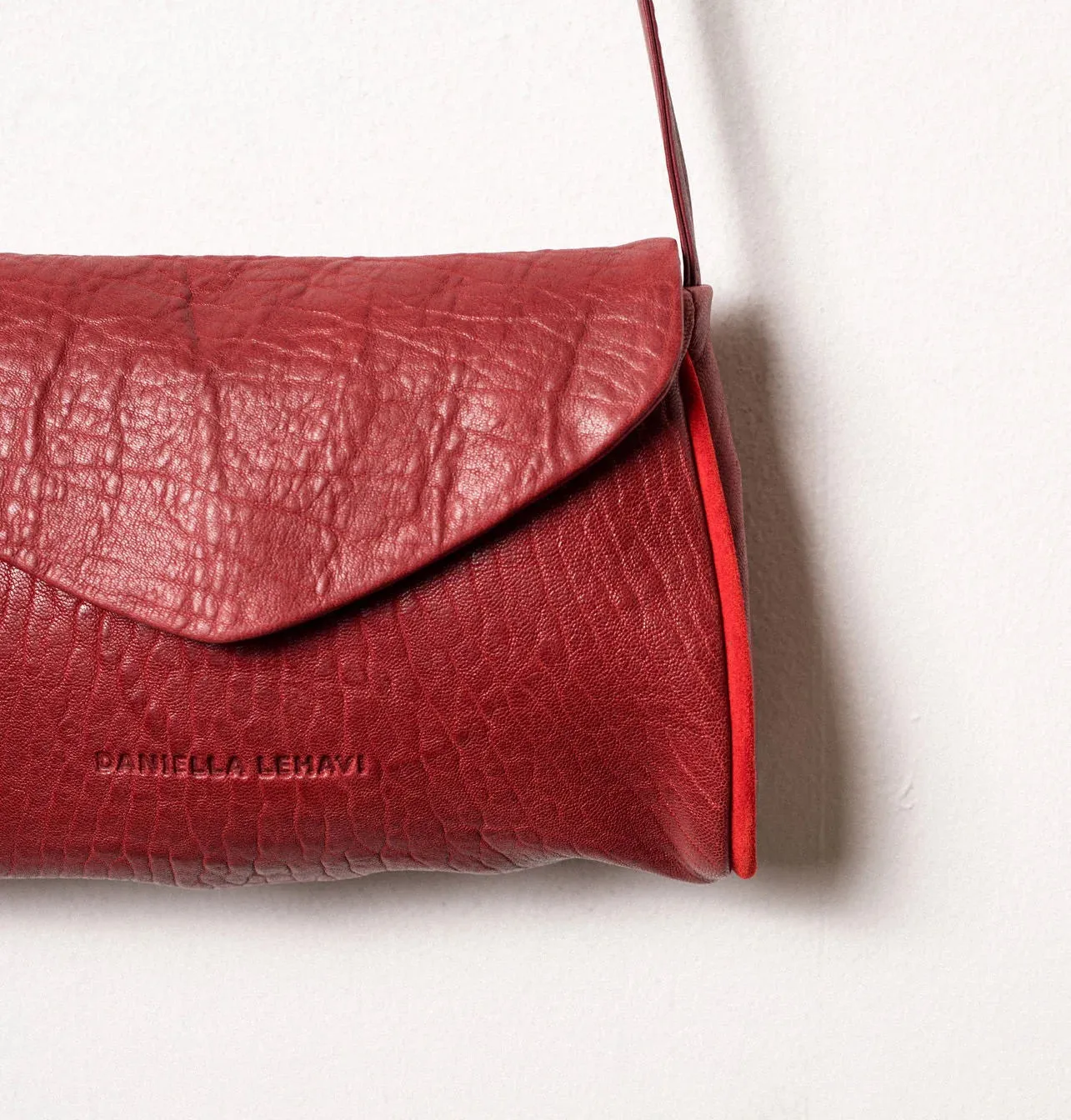 Kensington Envelope Clutch - Rosso