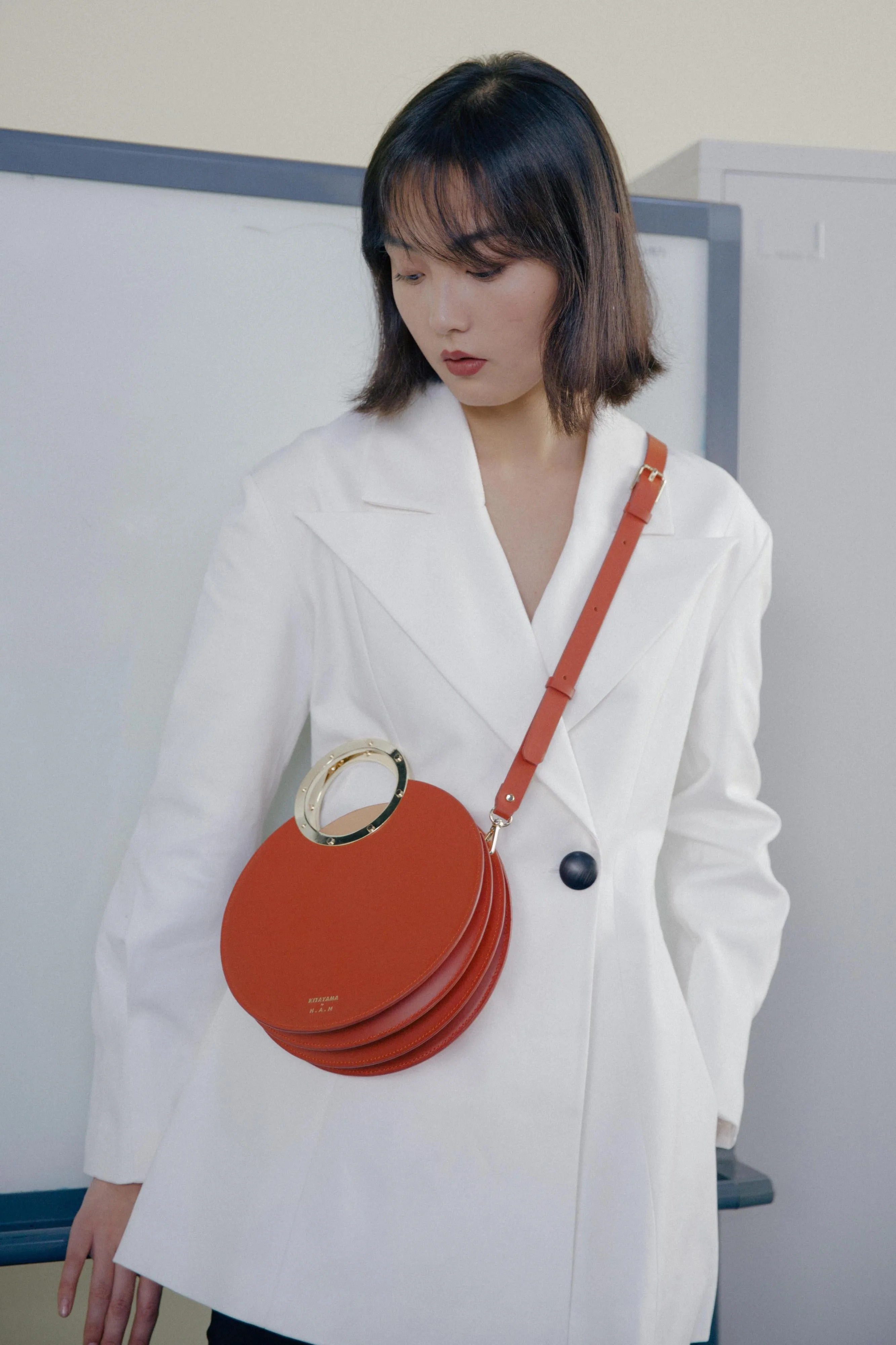 Kitayama | Orange Large Gretel Purse