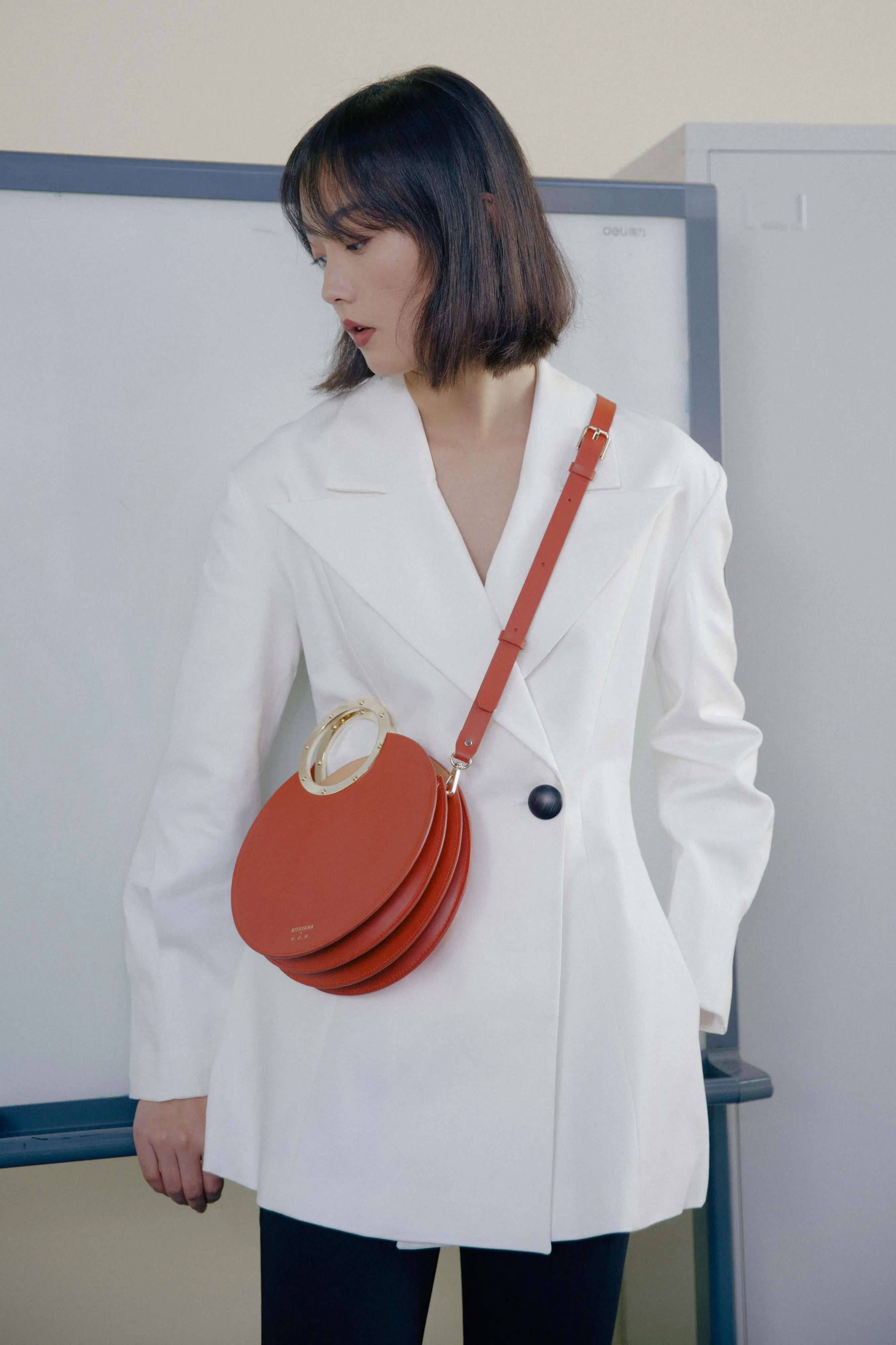 Kitayama | Orange Large Gretel Purse