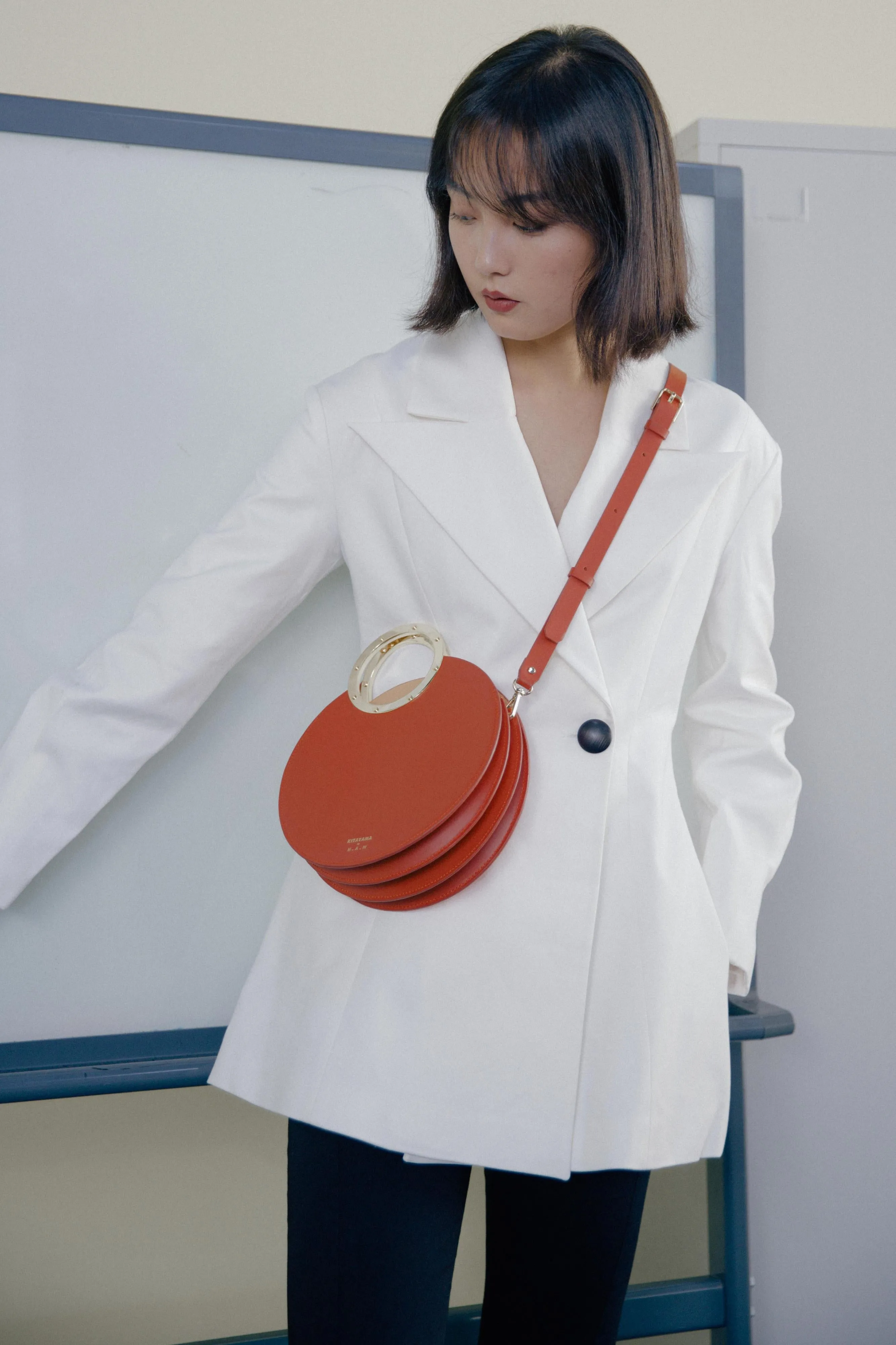 Kitayama | Orange Large Gretel Purse