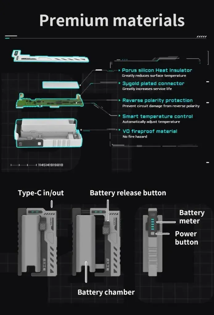 Kodai BT-20 Rechargeable Battery Power Bank