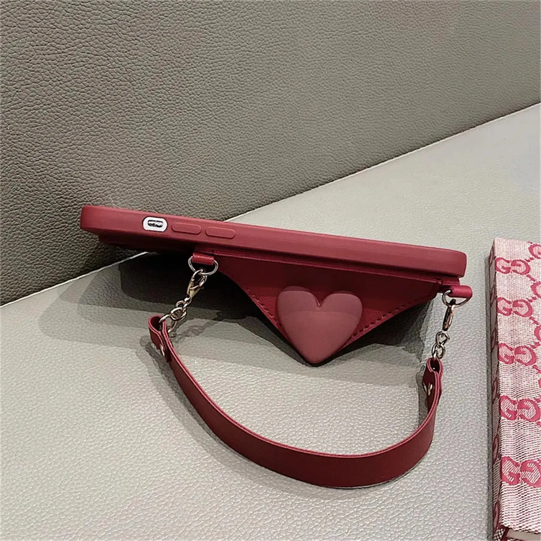 Korean Crossbody Bag Phone Case (For iPhones)