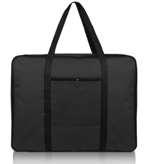 Kuber Industries Small Size Foldable Travel Duffle Bag, Underbed Storage Bag(Black)