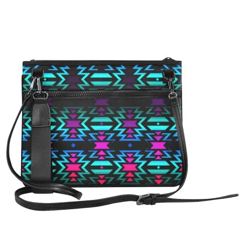 Lake Fire and Sky Slim Clutch Bag