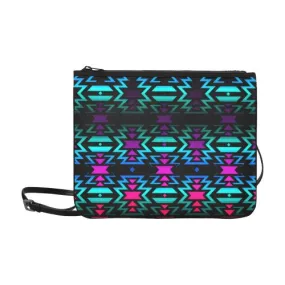 Lake Fire and Sky Slim Clutch Bag