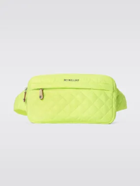 Large Metro Belt Bag - Neon Yellow Oxford