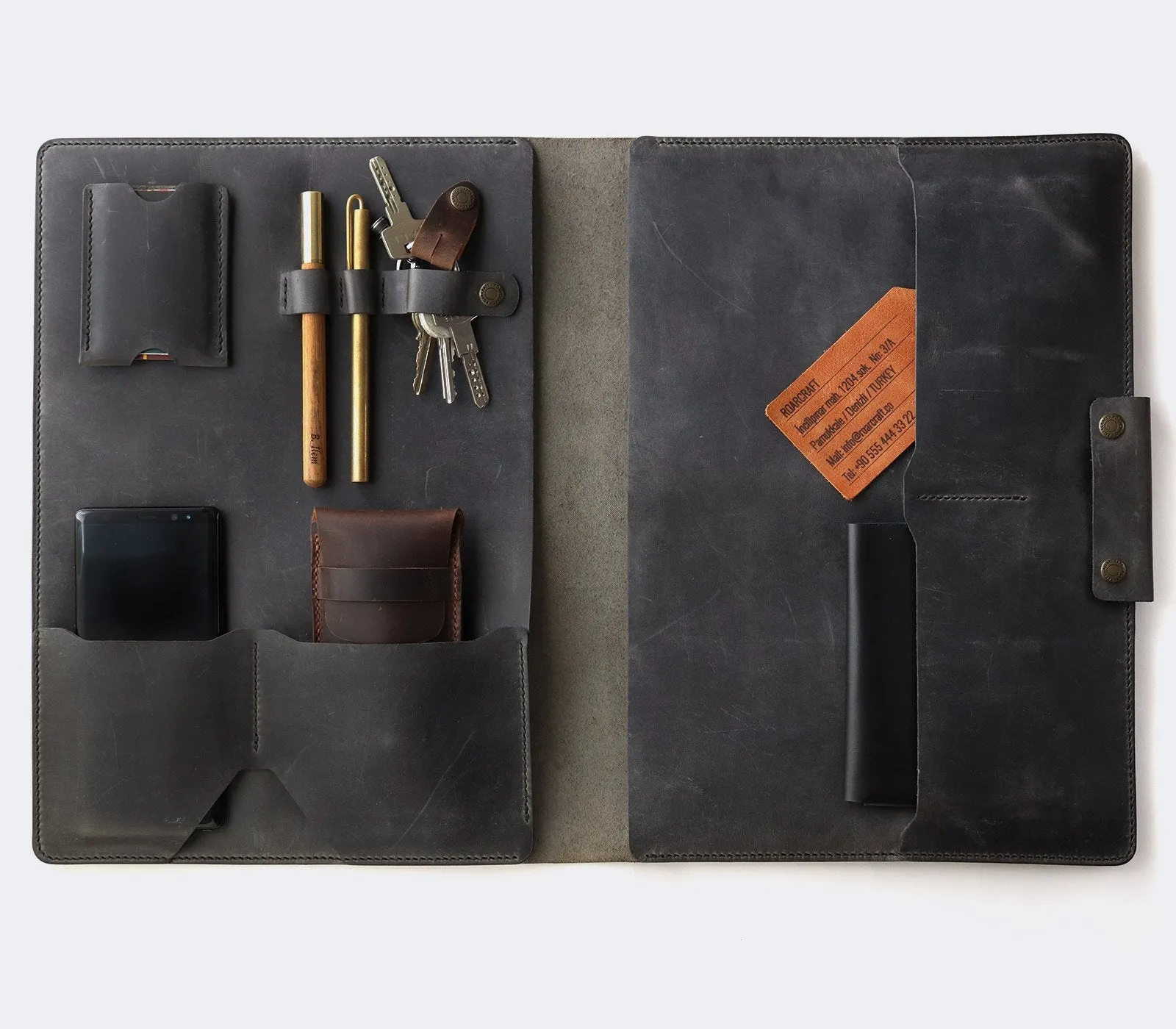 Leather iPad Organizer