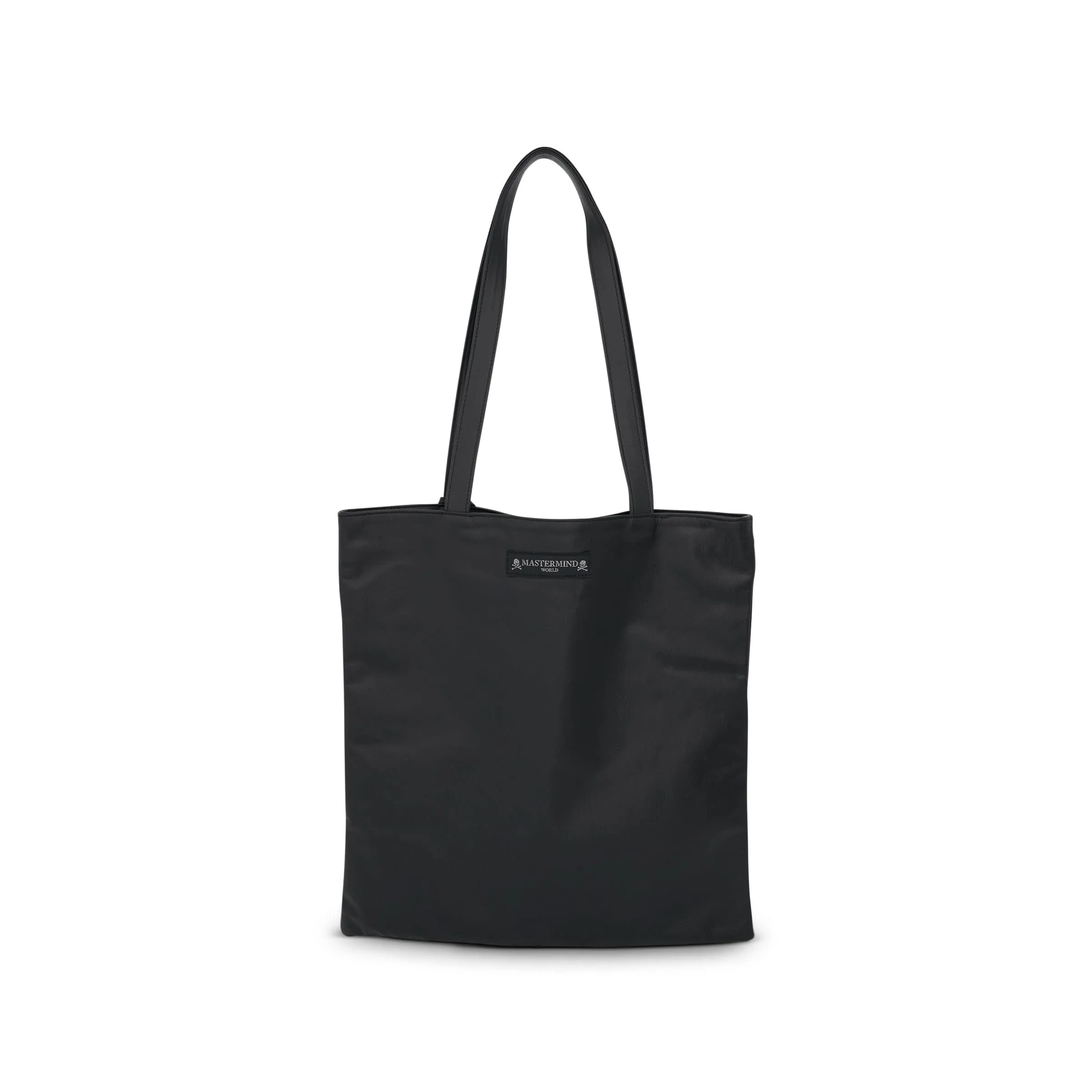 Leather Tote Bag in Black