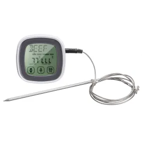 LED Display Smart Food Cooking Smart BBQ Thermometer Oven Meat Grill