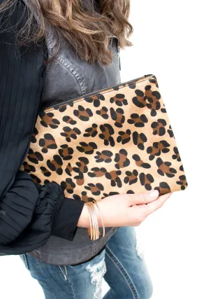 Leopard Clutch