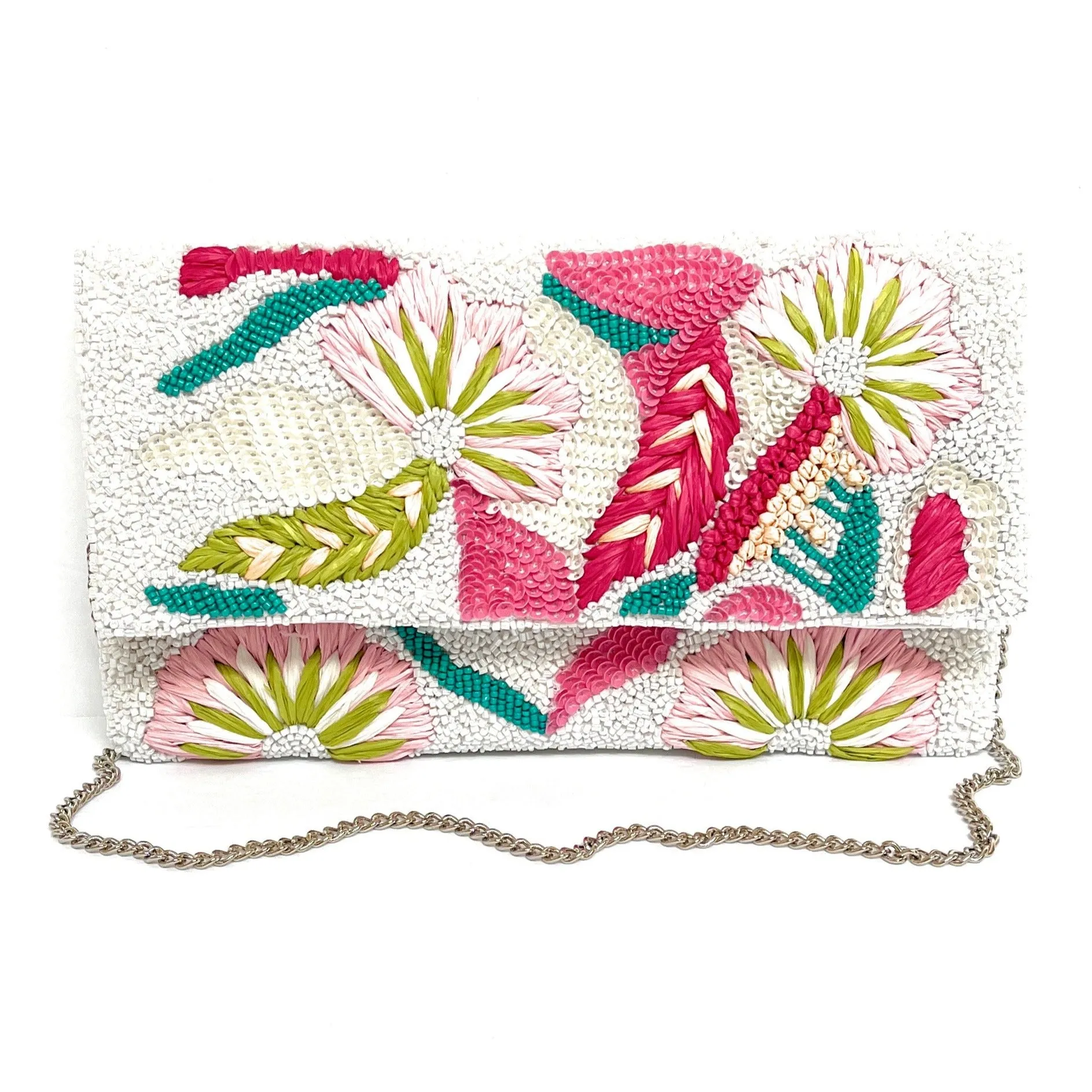 Lilian Beaded Clutch Purse