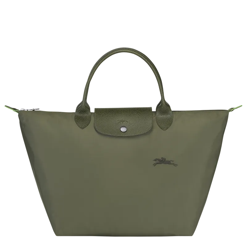 M LE PLIAGE GREEN HANDBAG Recycled Canvas - Forest