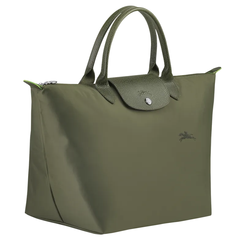 M LE PLIAGE GREEN HANDBAG Recycled Canvas - Forest