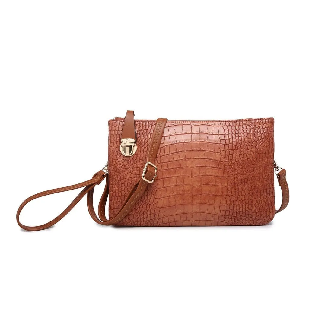 M1613SC Crocodile Crossbody/Clutch