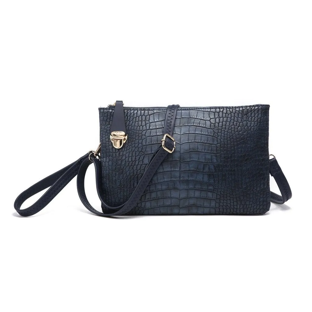 M1613SC Crocodile Crossbody/Clutch