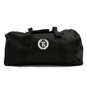 Made X Real PVC Rubber Patch Duffel Bag [BLACK X WHITE]