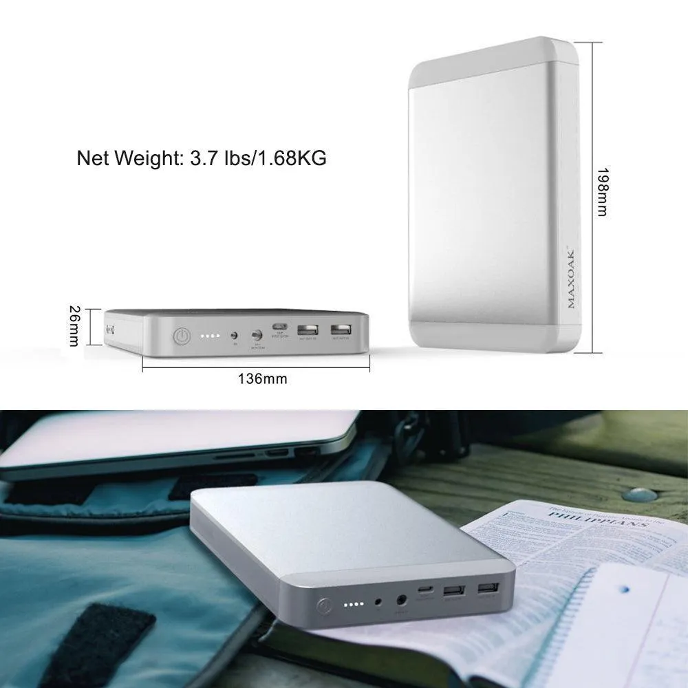 MAXOAK K3 133Wh/36000mAh Power Bank for Mac/Laptop