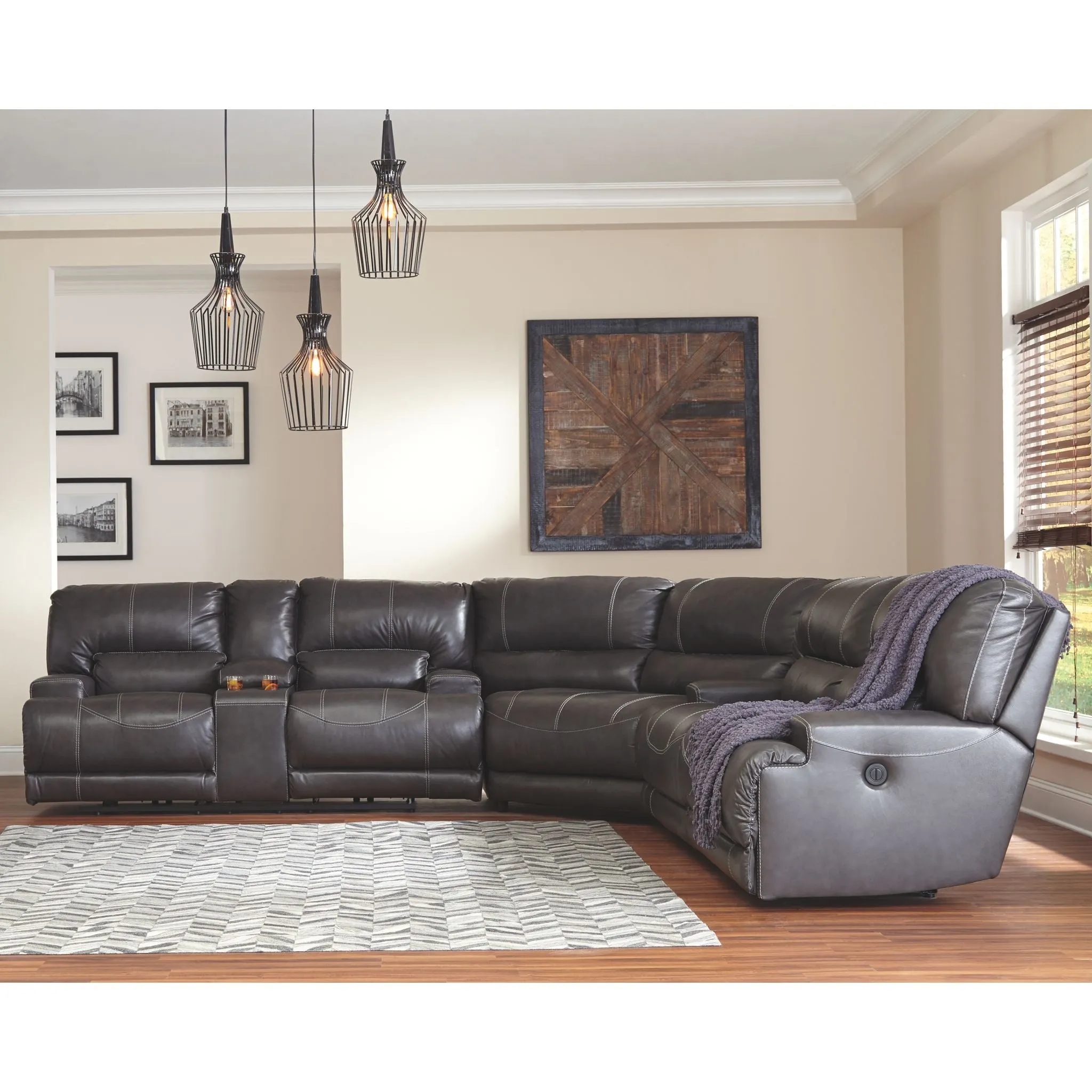 McCaskill 3 Piece Power Reclining Sectional