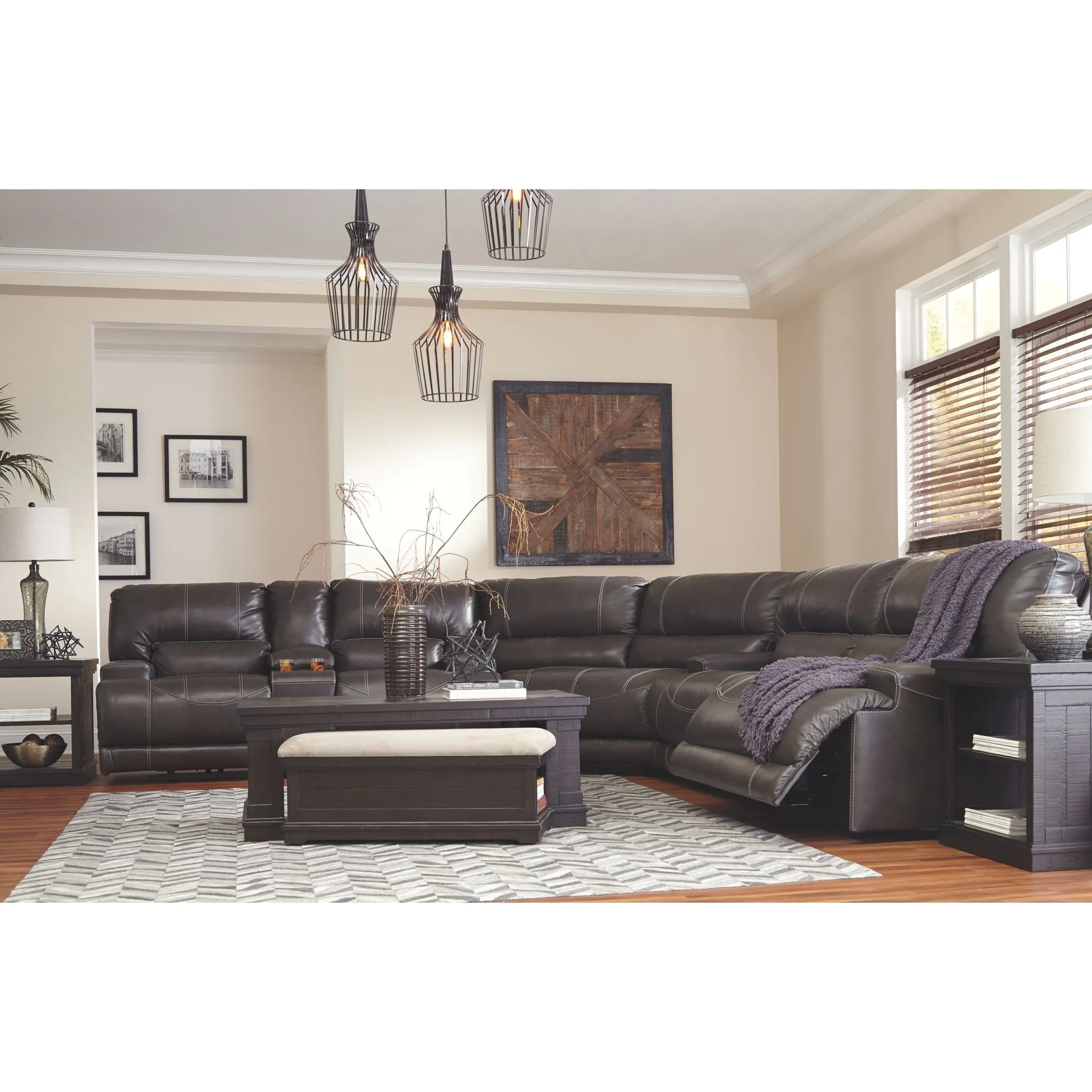 McCaskill 3 Piece Power Reclining Sectional