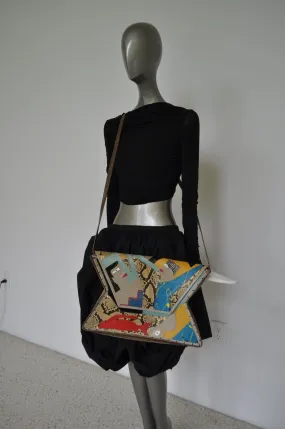 Mille Fiori avantgarde purse 80s