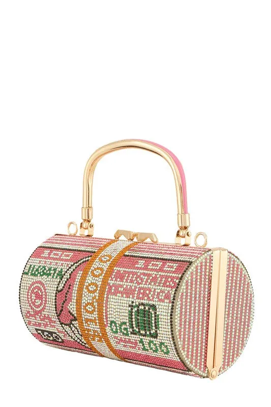 Million Dollar Baby Rhinestone Money Purse