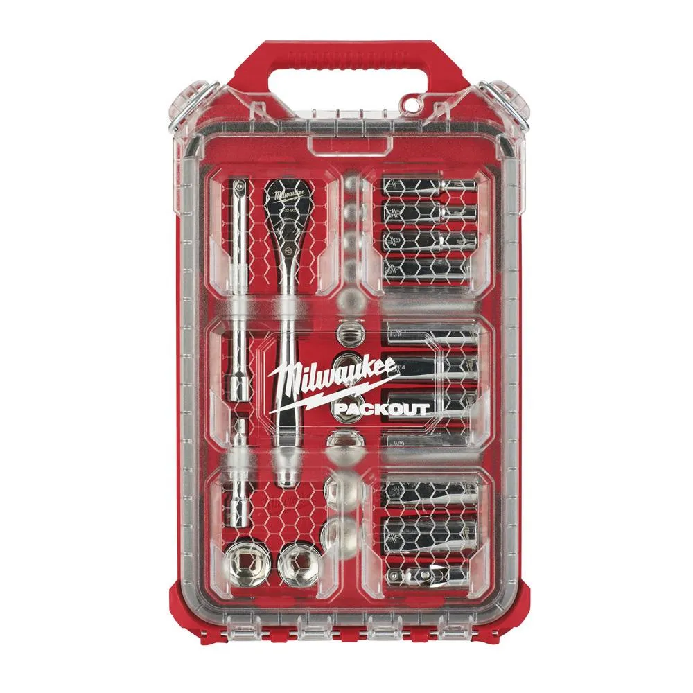 Milwaukee 48-22-9481 3/8" Drive 28pc SAE Ratchet & Socket Set