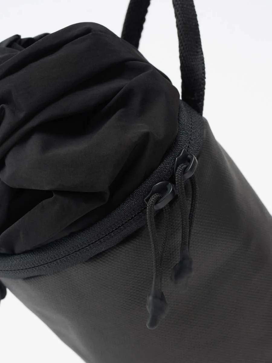 Mini Duffle Coated Canvas Black