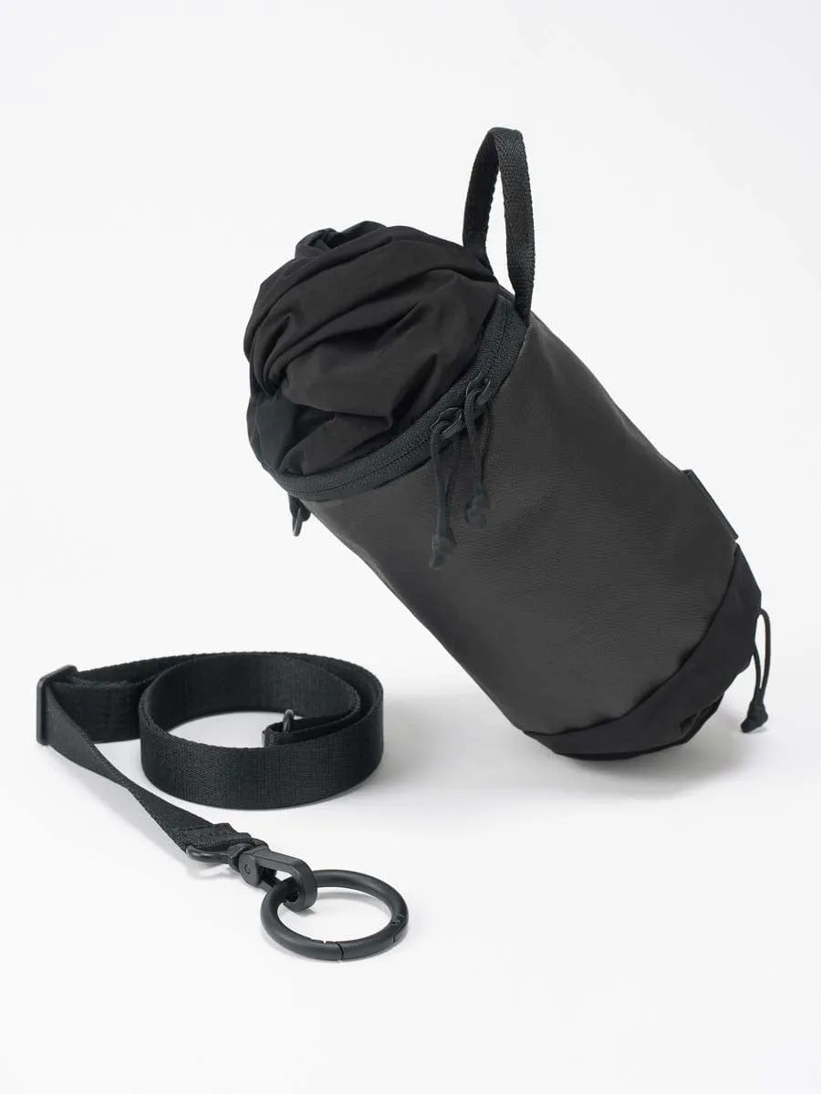 Mini Duffle Coated Canvas Black