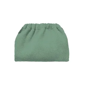 Mint Crinkle Clutch Bag