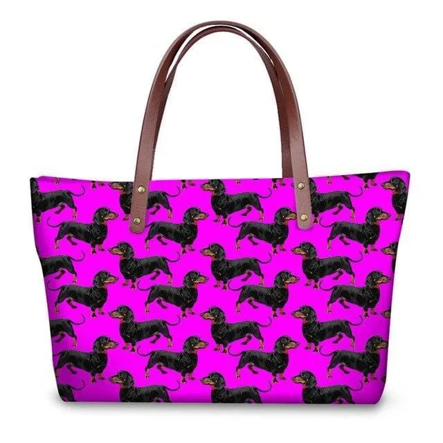 Molly Dachshund Shopper Bag