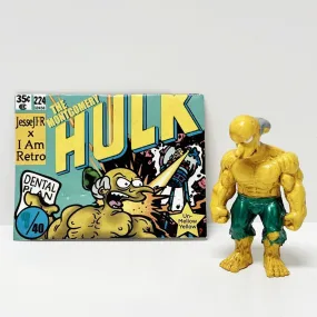 Montgomery Hulk Un-Mellow Yellow Resin Figure by JesseJFR x IamRetro