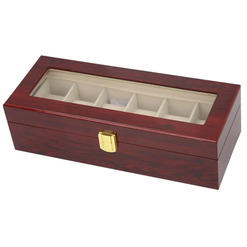 Moreno Wooden Watch Box Organizer 2-20 Slots