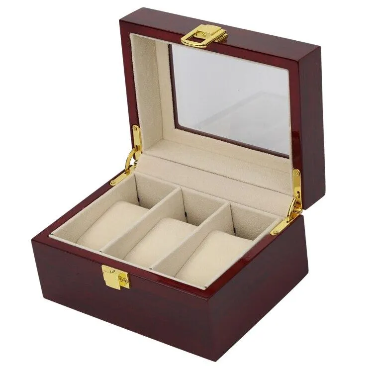 Moreno Wooden Watch Box Organizer 2-20 Slots