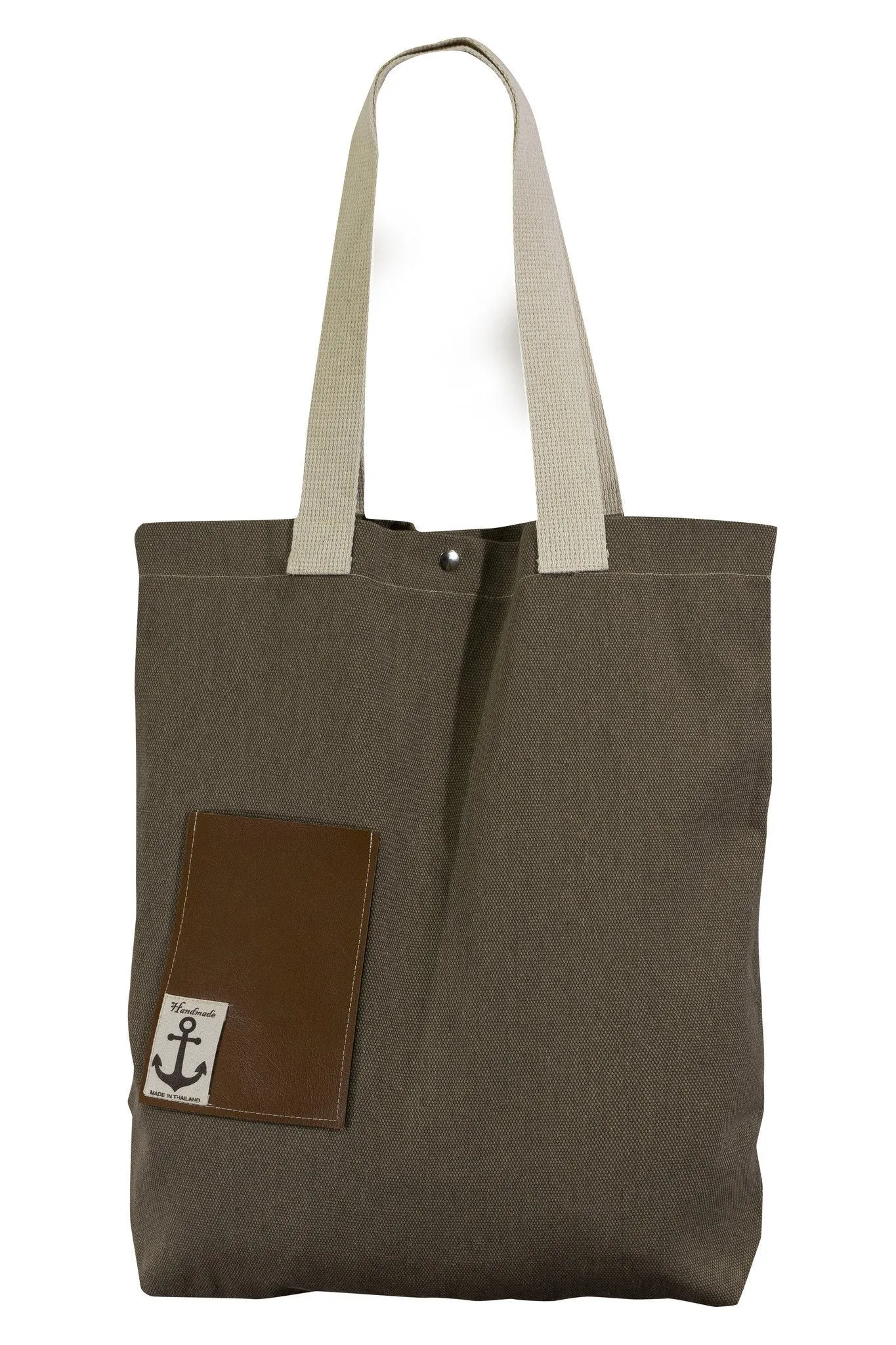 Mr. Tote Shoulder bag Cotton Canvas Printed