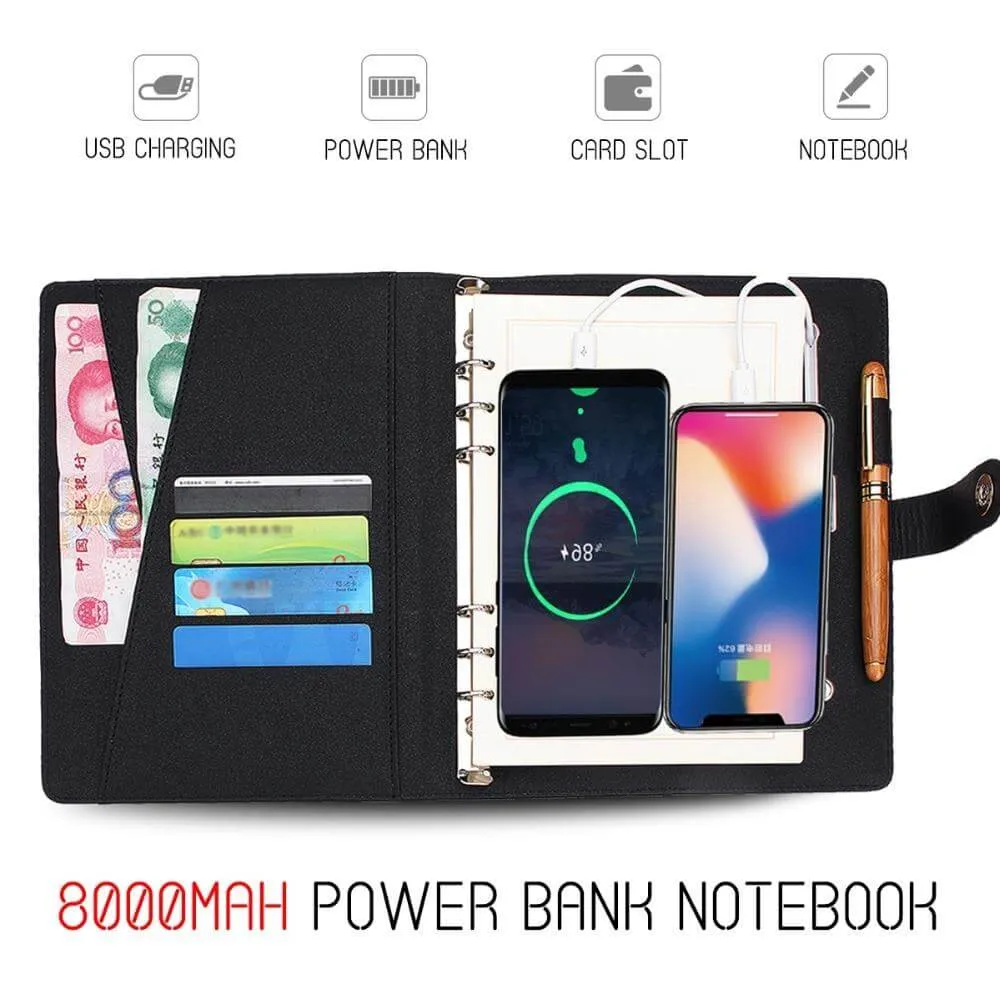 Multifunctional All in one Elegant USB Charging Gadget Notebook