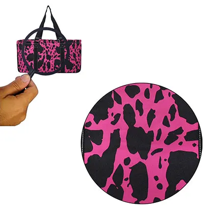 Neon Cow Hot Pink NGIL Utility Bag