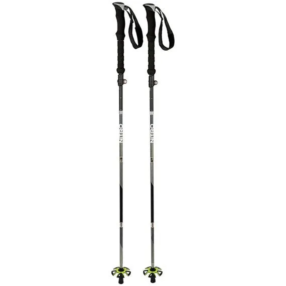 Nitro 4-Piece Foldable Touring Poles Black 2023