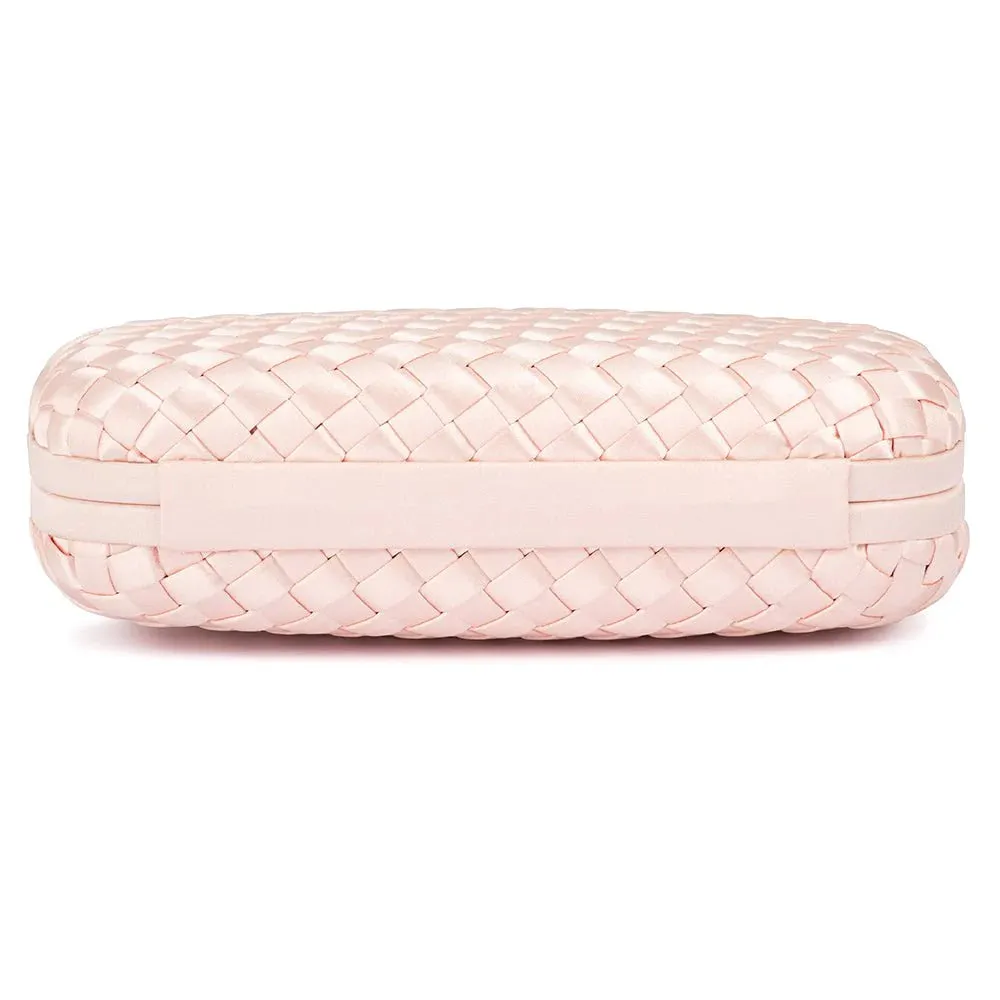 OB2112 EVELY7N WOVEN CLUTCH