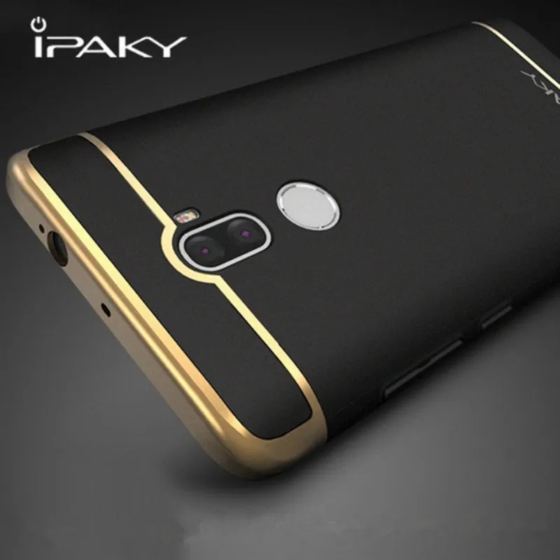 Original IPAKY Full Protection Redmi Note 4X Case 32GB 3in1 Plating Matte Back Cover Coque Housing For Xiaomi Mi5 Pro Mi5S Case